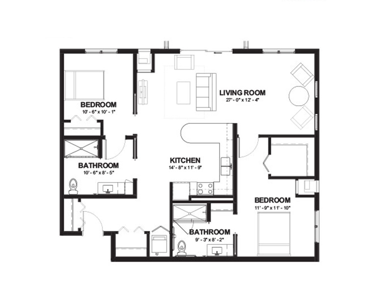 Honeysuckle Floor Plan for Chandler
