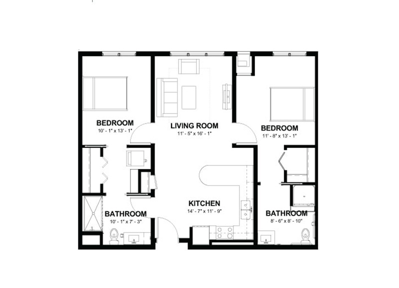 Maple Floor Plan